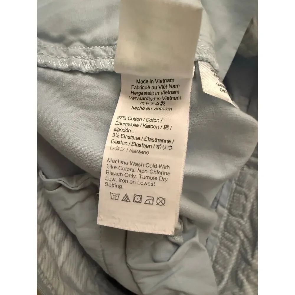J.Crew Shorts Women's 6 Tinsel Blue 5